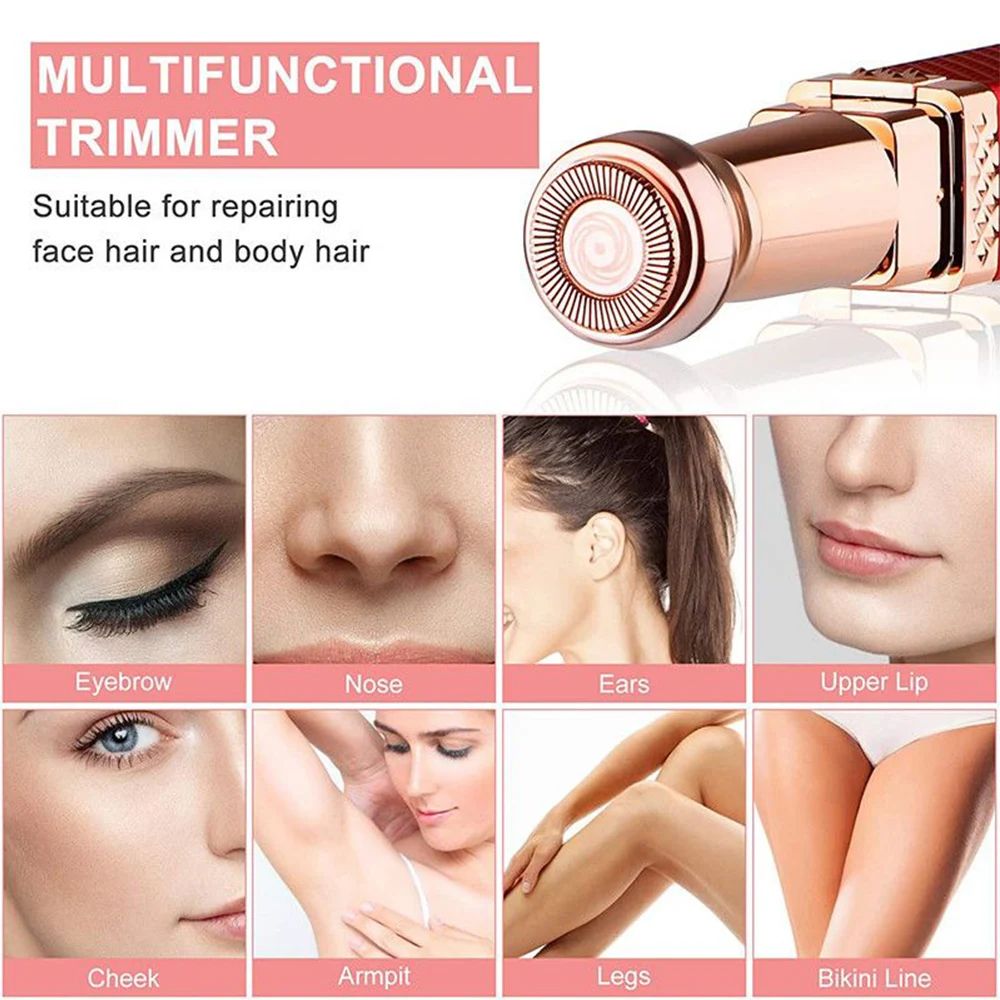 Rechargeable 2 in 1 Hair Remover